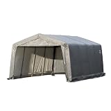 ShelterLogic Garage-In-A-Box, Gray, 12 x 16 x 8-Feet by Shelter Logic