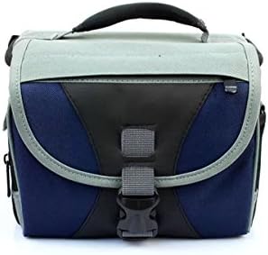 Blue Polyester Camera Shoulder Bag for Nikon D3000 D3100 D3200 D5100 D5200 D7000 Canon EOS 450D 500D 550D 600D 650D 700D 1100D