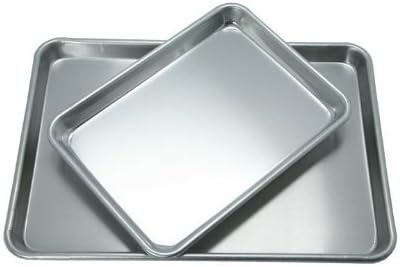 Artisan Metal Works Quarter and Half Size Baking Sheet Pan Set