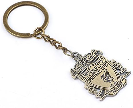 Official Football Club Metal Badge Keyring Key Chain Soccer Souvenir XMAS Gift (Liverpool)