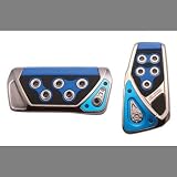 RAZO RP103BL Blue Automatic Pedal Covers