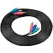Electronics : Ultra 300HI ULT40202 - Video / audio cable - component video - RCA (M) - RCA (M) - 25 ft - black