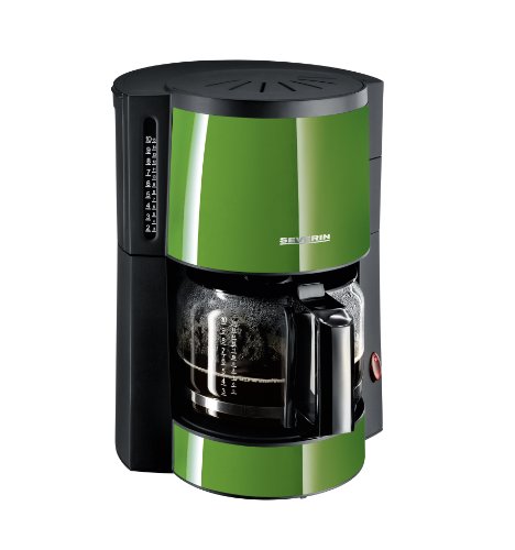 Severin KA 4308 Kaffeeautomat, gr&uuml;n-schwarz / bis 10 Tassen Preisvergleich