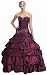 Ball Gown Strapless Formal Prom Dress #2557