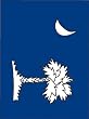 Palm Tree Garden Size Applique Flag