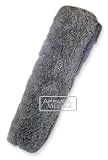 Sheepskin Leather Car Truck Seat Belt Cover Dark Silver