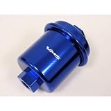 1995 HONDA CIVIC RACE RACING HIGH FLOW FUEL FILTER BLUE by VMS Racing