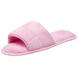 MUK LUKS Womens I Luv Planet Earth Patch Scuff