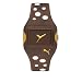 Puma Women's Flow Collection Brown Rubber Watch #PU900081003