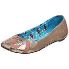 Irregular Choice Women's Spiral Flat