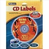 FEL99941 - Matte White CD/DVD Labels