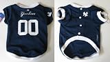 New York Yankees Pet Dog Baseball Jersey MEDIUM