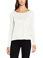 Springfield Camiseta Manga Larga (Blanco)