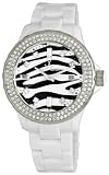 Toy Watch Women's TZ52008-WH Zebra Diamond Collection Watch