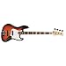 Lakland Skyline Series 44-60 Custom 4-Strings Bass Guitar, Three Tone Sunburst