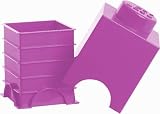 Lego 40011739 - Box Storage Brick 1, rosa