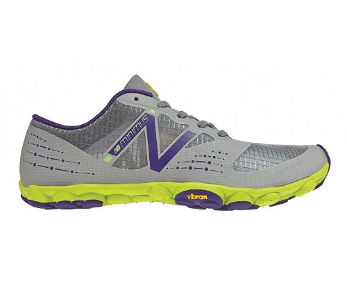 NEW BALANCE WT00 Damen Trail Laufschuhe, Grau/Purple, 41 - Breite B