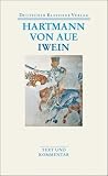 Produkt-Bild: Gregorius / Armer Heinrich / Iwein (Deutscher Klassiker Verlag im Taschenbuch)