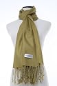 Ladies Pashmina Gold 100% Merino Wool Shawl/Wrap/Scarf - Size(Cms) 70x180+10x2 Fringes - New