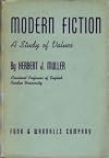 Modern Fiction: A Study of Values
