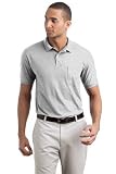 Men's 5.2 oz Hanes STEDMAN Blended Jersey Pocket Polo