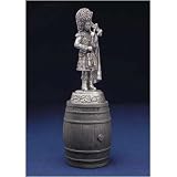 Scottish Piper English Pewter Bottle Stopper