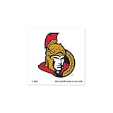 Ottawa Senators Official 1"x1" NHL Temporary Tattoo