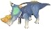 Sega Dinosaur King Pvc Figures Collection Set 2 -Achelousaurus, Pachyrhinosaurus, Triceratops & Yangchuanosaurus