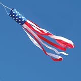 60" Stars and Stripes Patriotic Windsock
