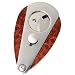 XIKAR Xi3 Cigar Cutter - Amboina Burl Wood