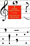 Words about music : an anthology