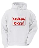 CANADA ROCKS! Youth Hooded Sweatshirt (for Kids) in Various Colors