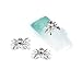 BeeSpring 10pcs 3D Spider with Rhinestones Nail Art Glitters DIY Decorations