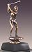 Bronze Sculpture Female Golfer - 10