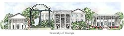 University of Georgia - Collegiate Colors - 5" x 13" Framed Prints