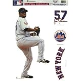 NEW YORK METS JOHAN SANTANA REMOVABLE CAR TRUCK WINDOW WALL DECAL SET (4)