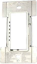 Leviton HCM06-1DW DHC 600W/VA 450W MLV, Scene-Capable Dimming, Single-Pole, 3-Way or More, Switch Receiver with LED Locator and Brightness Display, 1-Way Communication, White