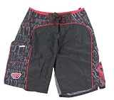 Proto 05 Men's Board Shorts - Black / Red