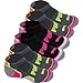 Puma Women's No Show All Sport Athletic Socks 6-Pair (Gray/Black)
