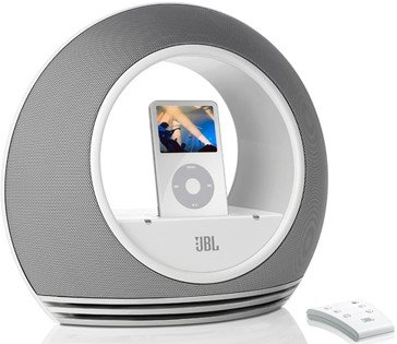 Electronics: JBL Radial High Performance iPod Loudspeaker  White 