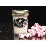Soy Simplicities - Peppermint Plunge Soy Wax Candle - in an 8 Ounce Jelly Jar