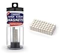 Magcraft NSN0570 1/8-Inch Rare Earth Cube Magnets, 100-Count