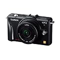Panasonic �f�W�^�����J���� GF2 �����Y�L�b�g(14mm/F2.5�p���P�[�L�����Y�t��) �t���n�C�r�W�������[�r�[��� �G�X�v���u���b�N DMC-GF2 C-K