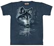 The Mountain Wolf Reflection T-shirt