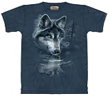 The Mountain Wolf Reflection T-shirt