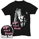 Pirates of the Caribbean Johnny Depp Jack Sparrow Never Trust a Pirate Juniors T-Shirt