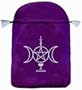 Tarot buidel Wicca satijn / druk 1