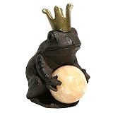 Eigenschaften LIVING-ART24  / LANDHAUS FROSCHKÖNIG MARMOR-KUGEL KRONE GUSSEISEN