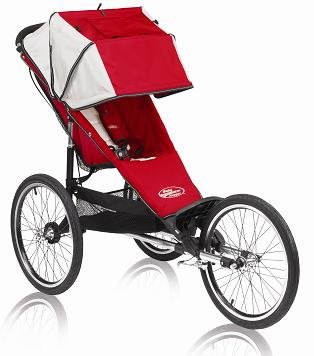 Baby Jogger Performance Series Red Single Stroller