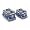 Animal Mens Camper Van Novelty Slippers - Blue/Grey Size Medium UK 8-9 271mm